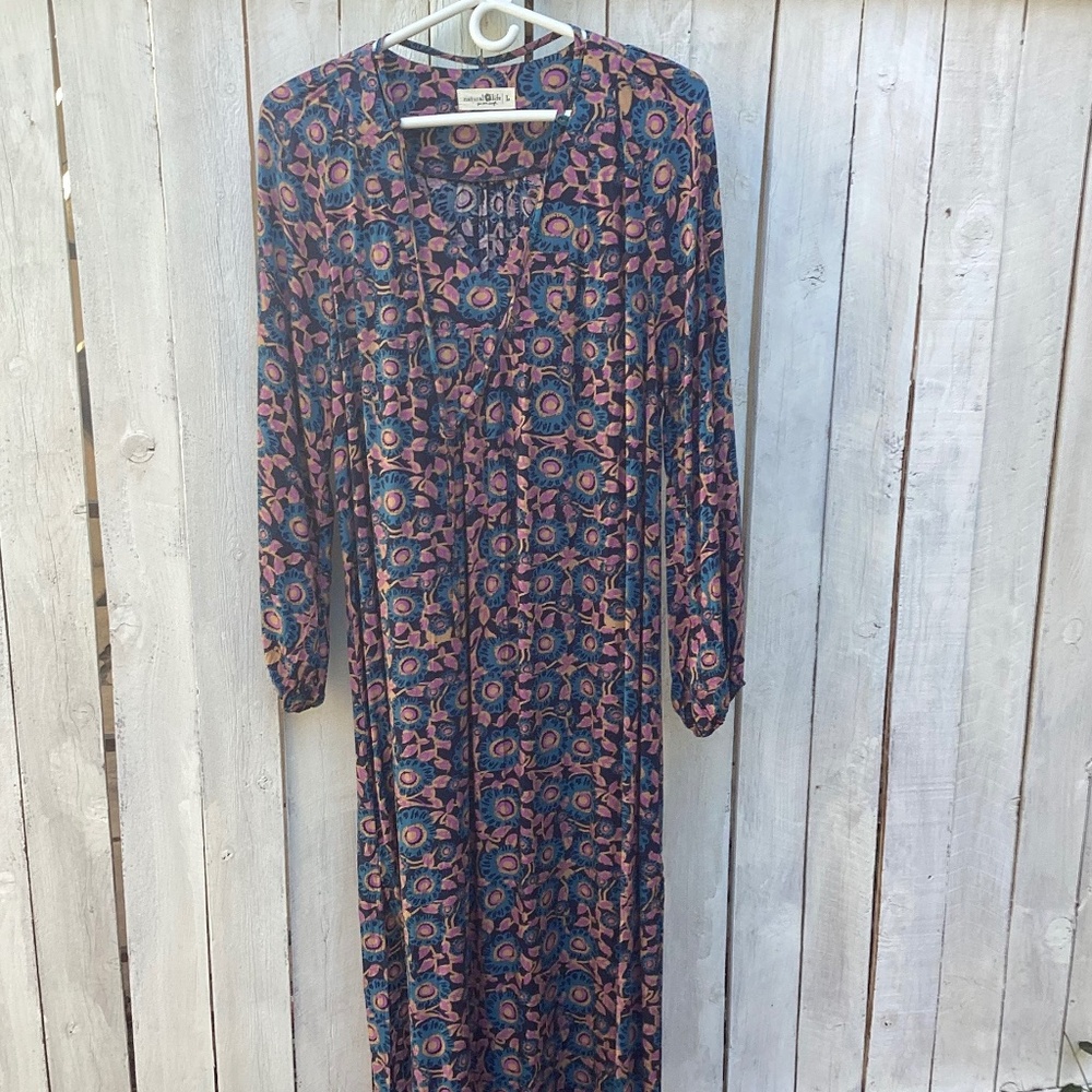 Natural Life Summer  Maxi Dress Large